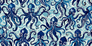 Nautical themes Oceanic Octopus Symphony