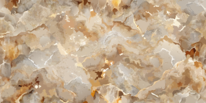 Textured and Faux Finishes Golden Marbled Elegance