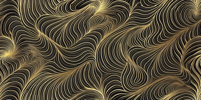 Geometric and Abstract Patterns Woodland Oasis